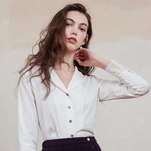 Beautiful White Blouse (Worn Once)